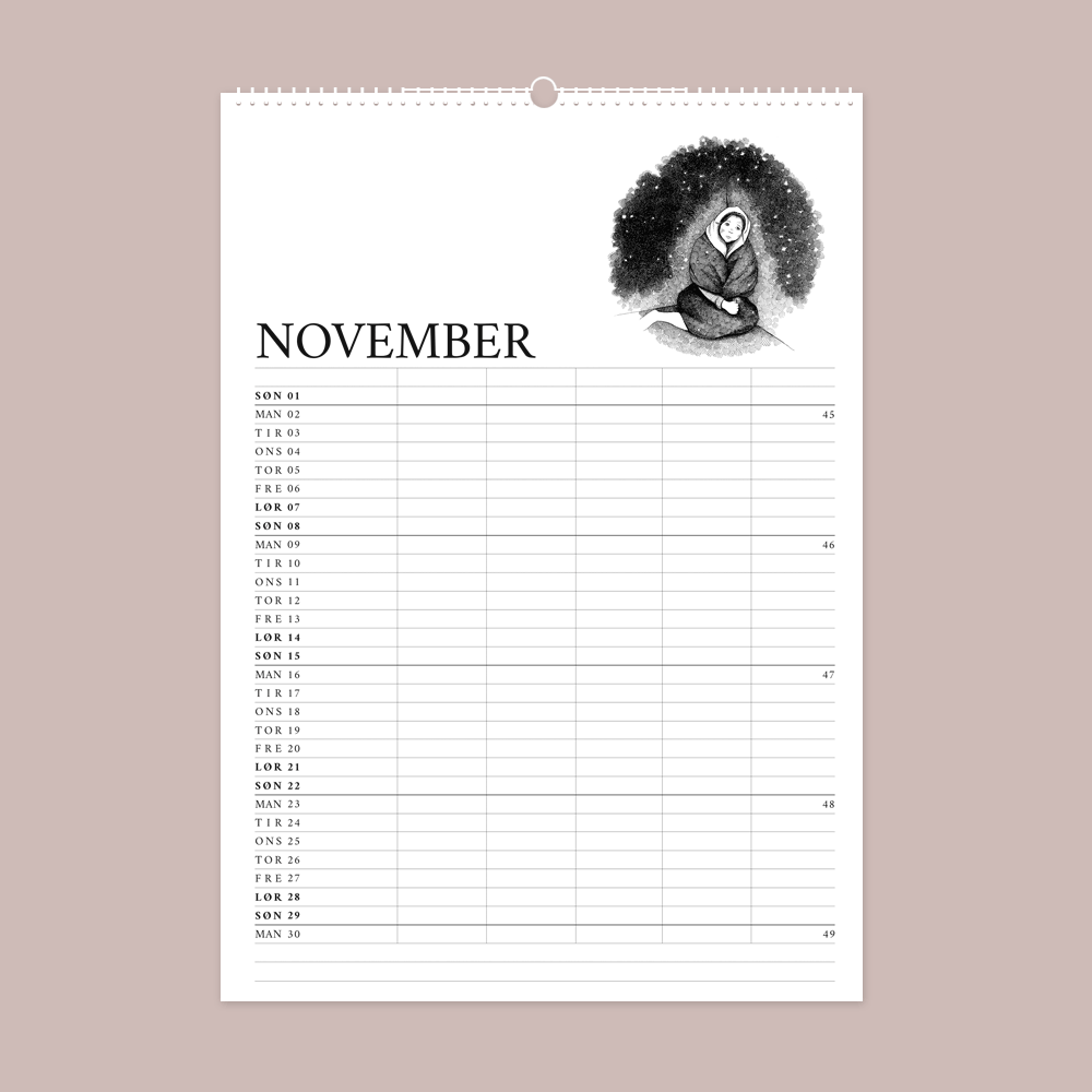 2026 familiekalender - H.C. Andersens eventyr
