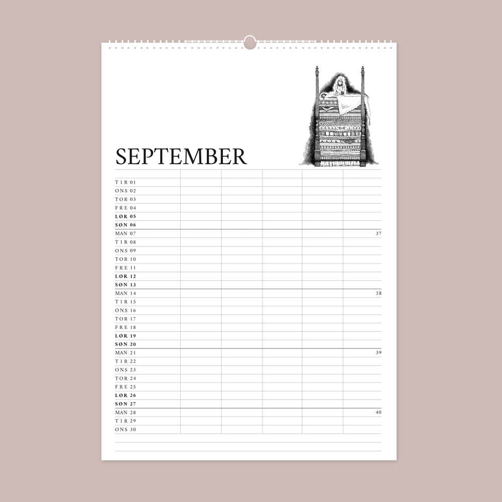 2026 familiekalender - H.C. Andersens eventyr