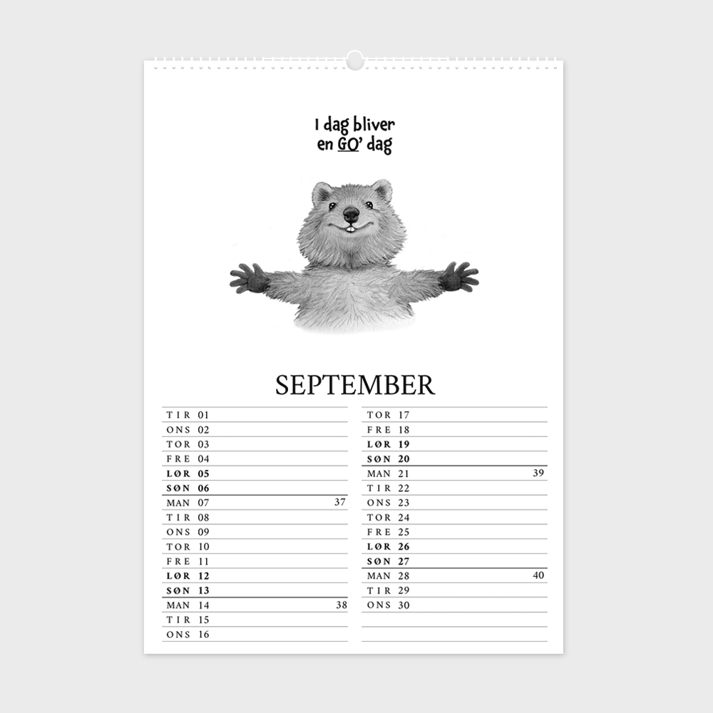 2026 vægkalender - Citater