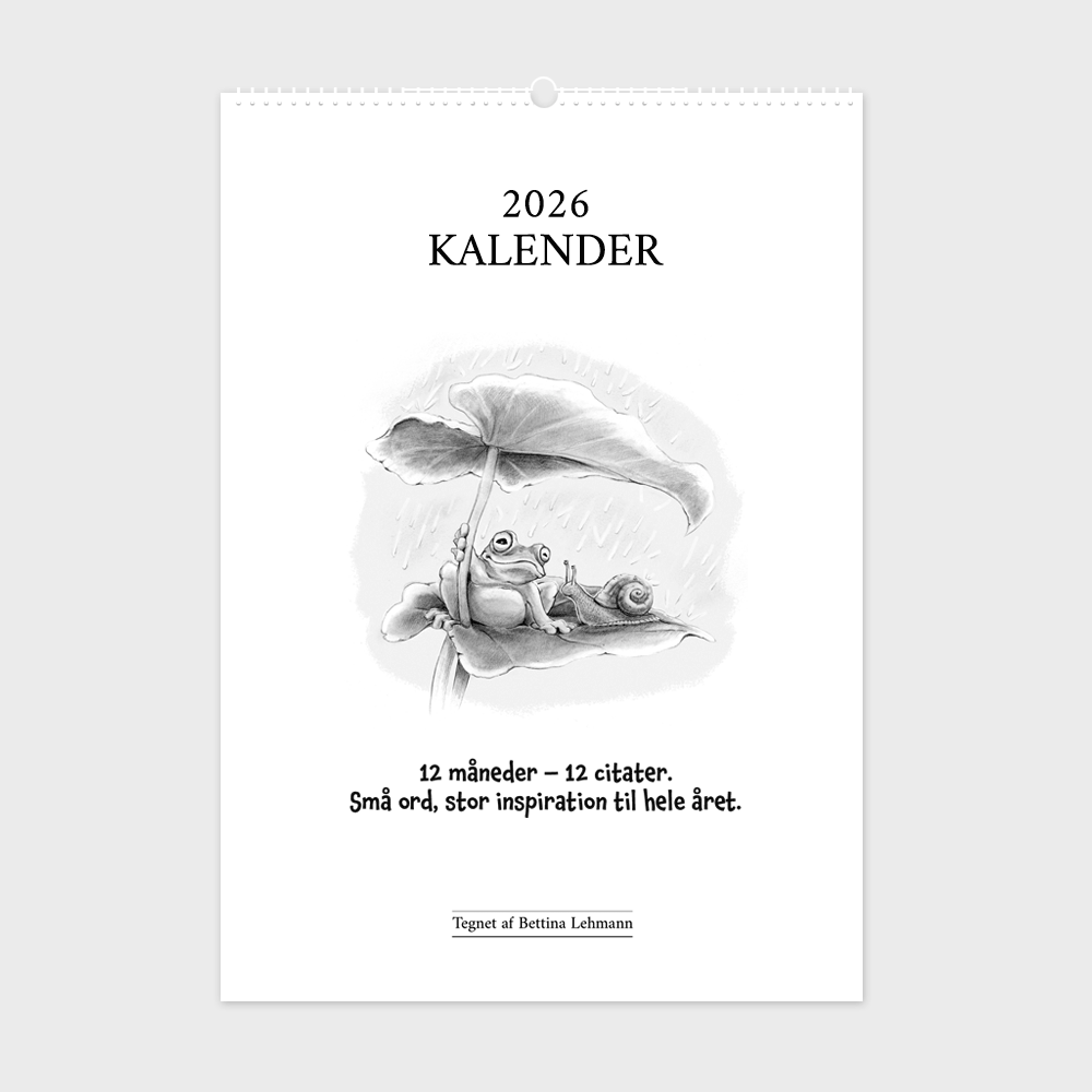 2026 vægkalender - Citater