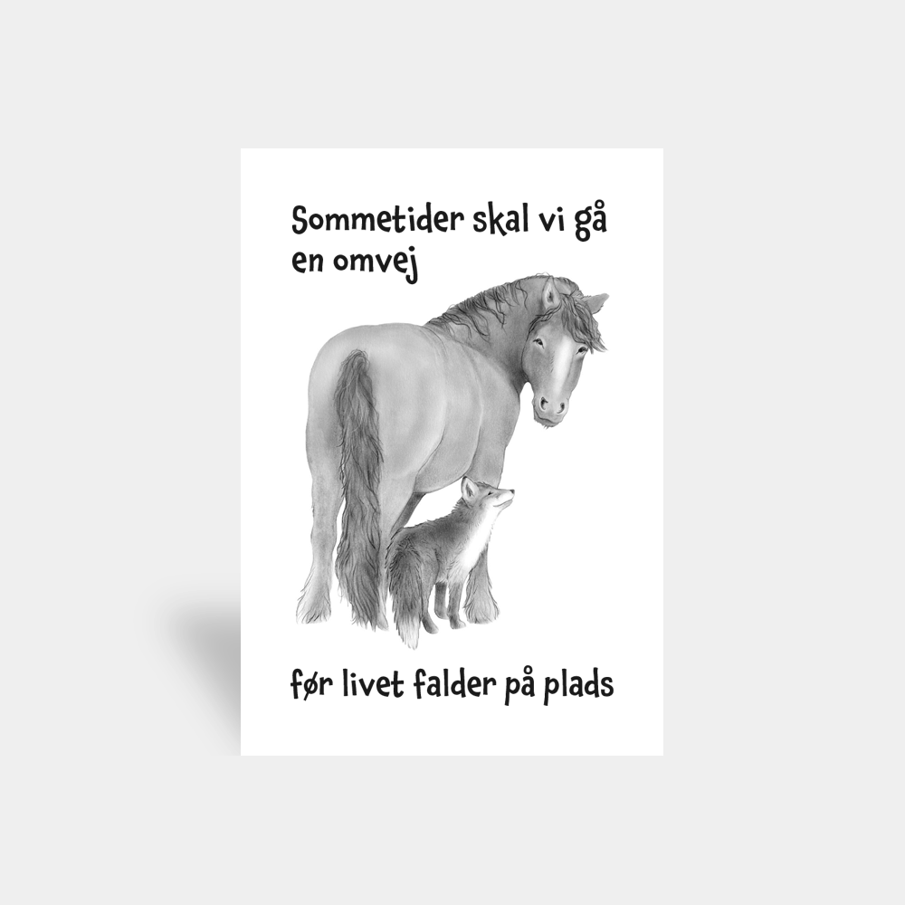 Kort - Sommetider skal vi gå en omvej