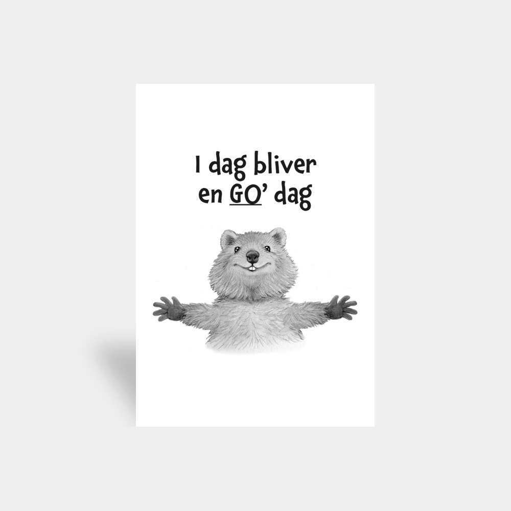 Kort - I dag bliver en god dag