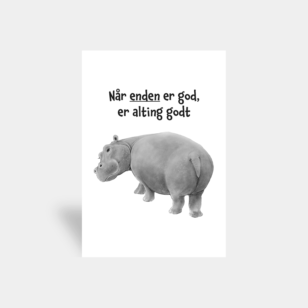 Kort - Når enden er god, er alting godt