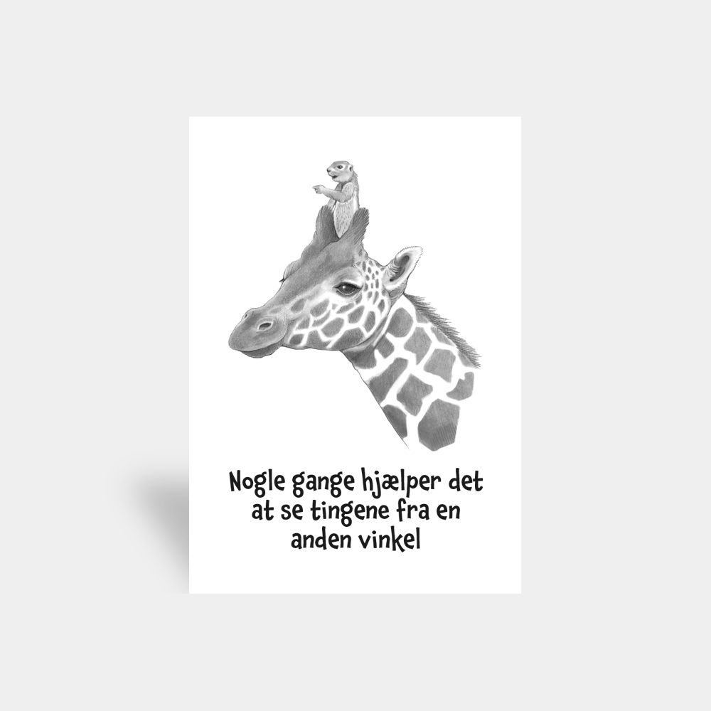 Kort - Nogle gange hjælper det at se tingene fra en anden vinkel