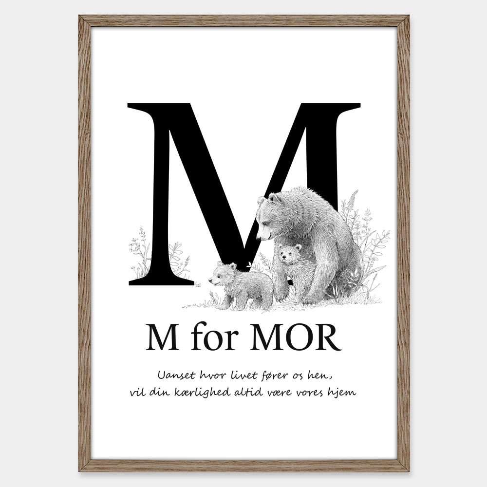 M for MOR (1-5 unger)