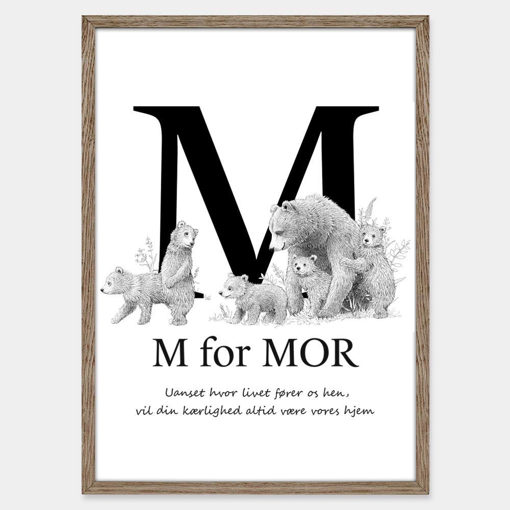 M for MOR (1-5 unger)