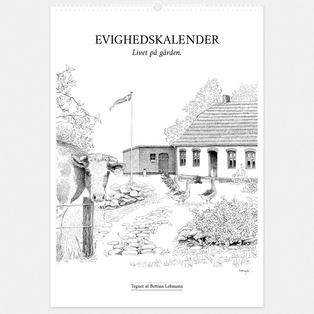 Evighedskalender - LIVET PÅ GÅRDEN