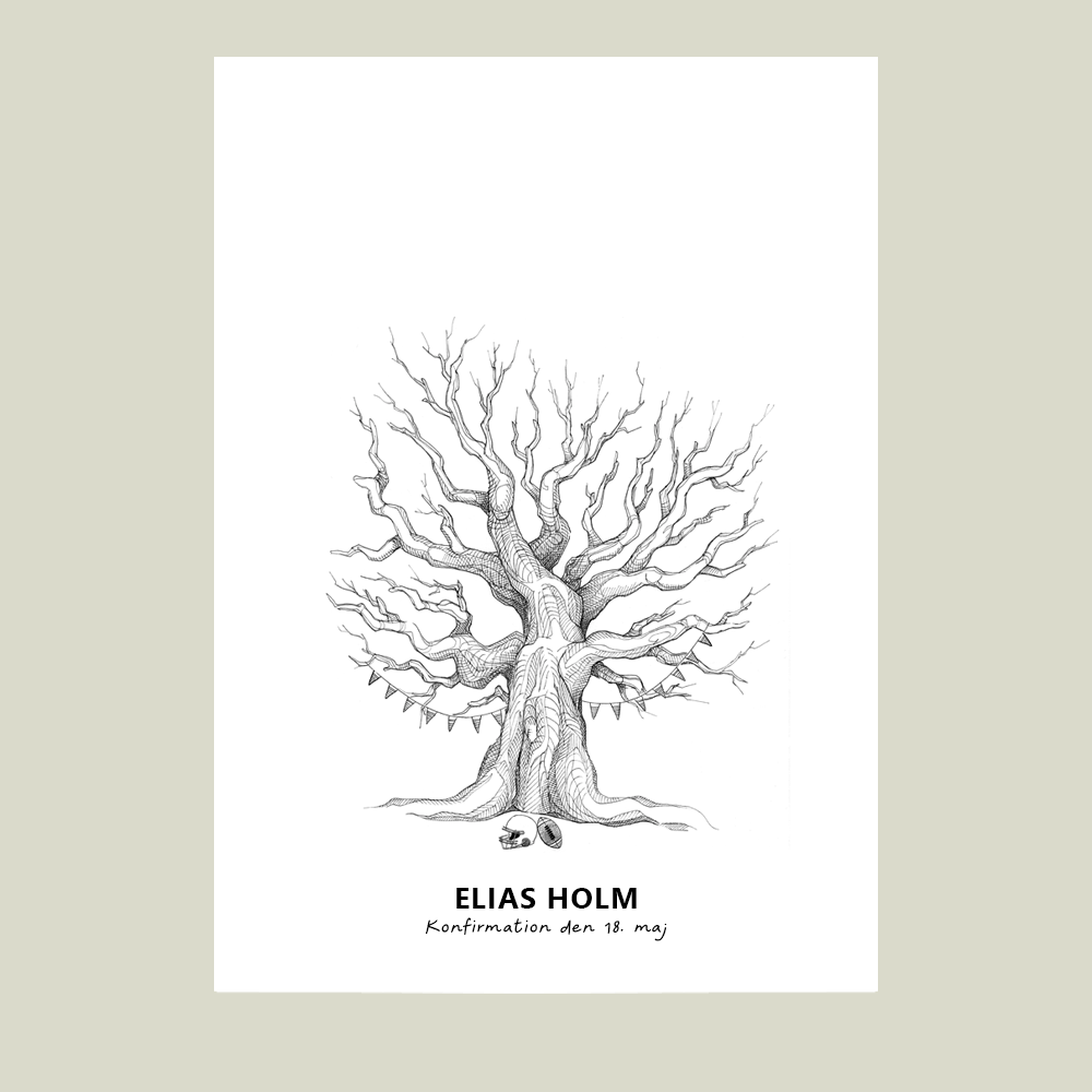 Fingeraftryksplakat - Amerikansk fodbold