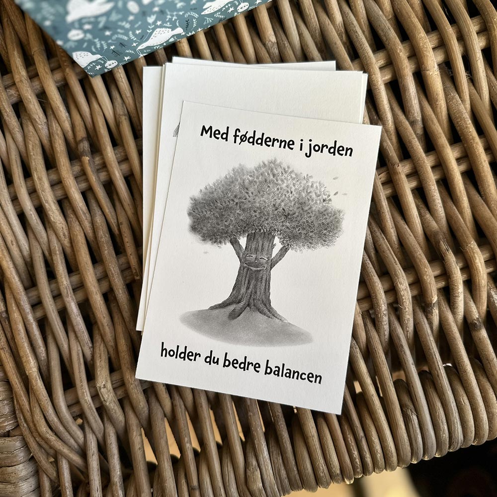 Kort - "Med fødderne i jorden holder du bedre balancen."