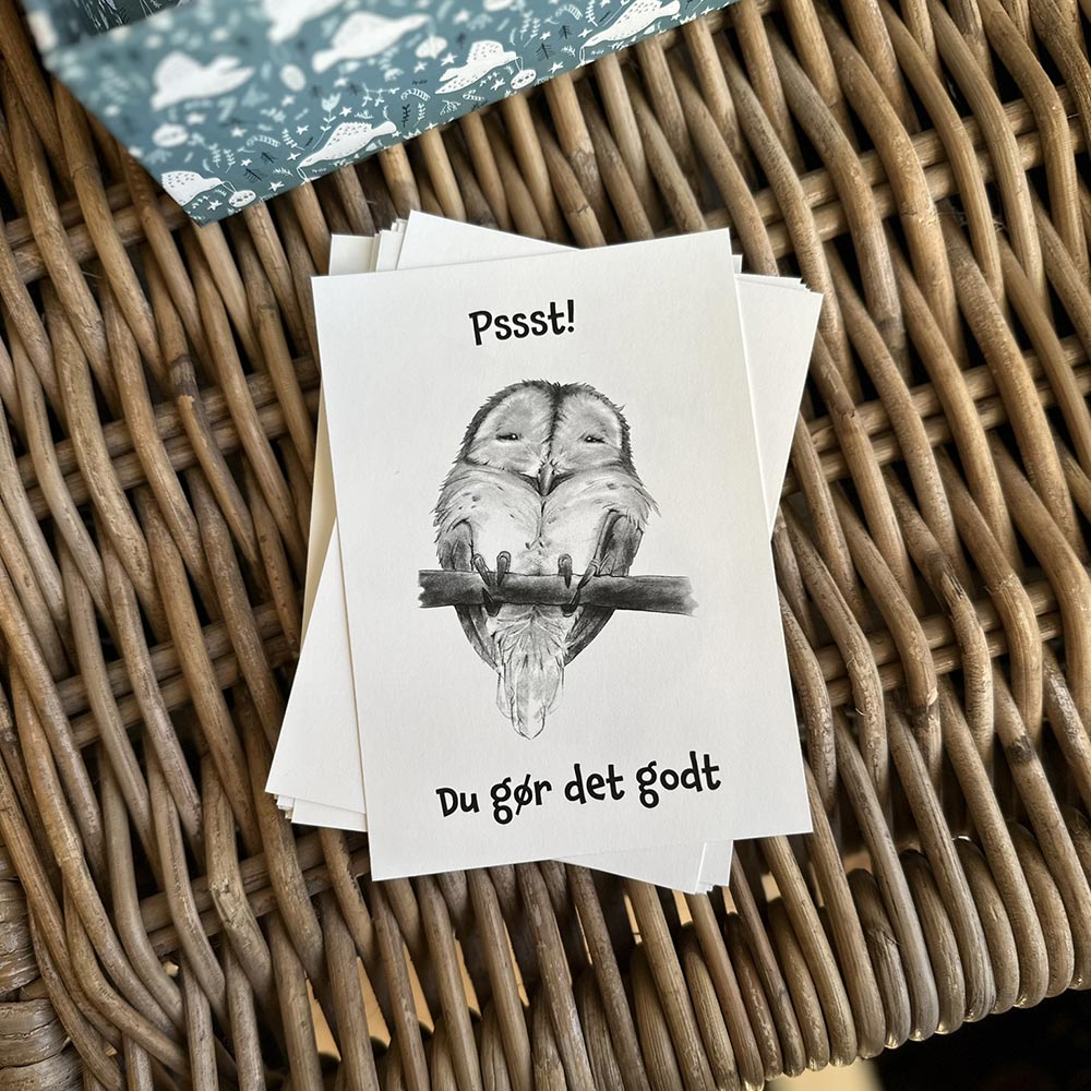 Kort - "Du gør det godt."