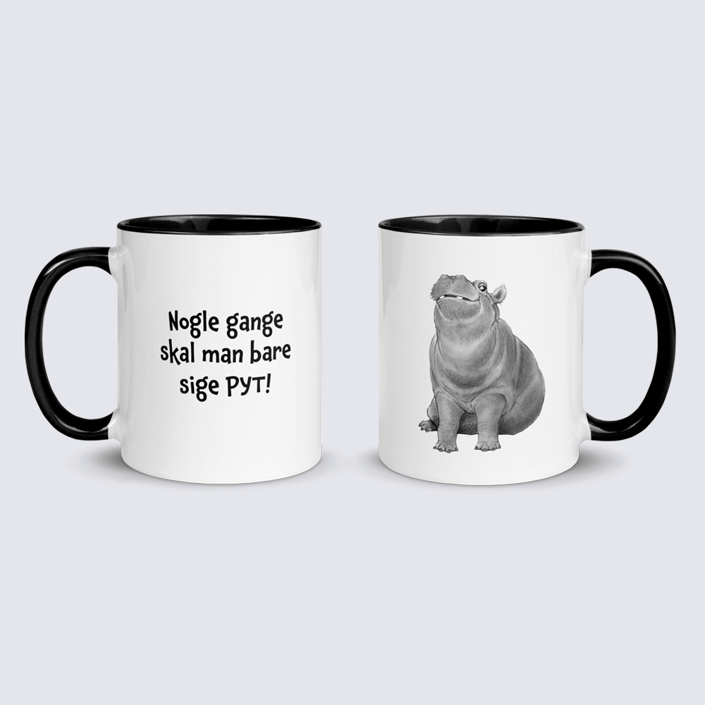 "Nogle gange skal man bare sige pyt" - krus