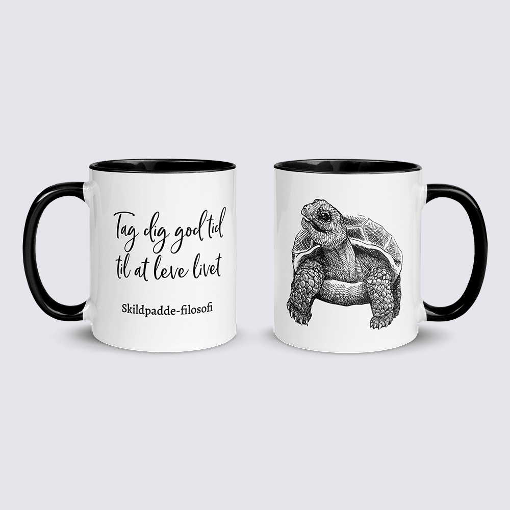 "Tag dig god tid til at leve livet" - krus