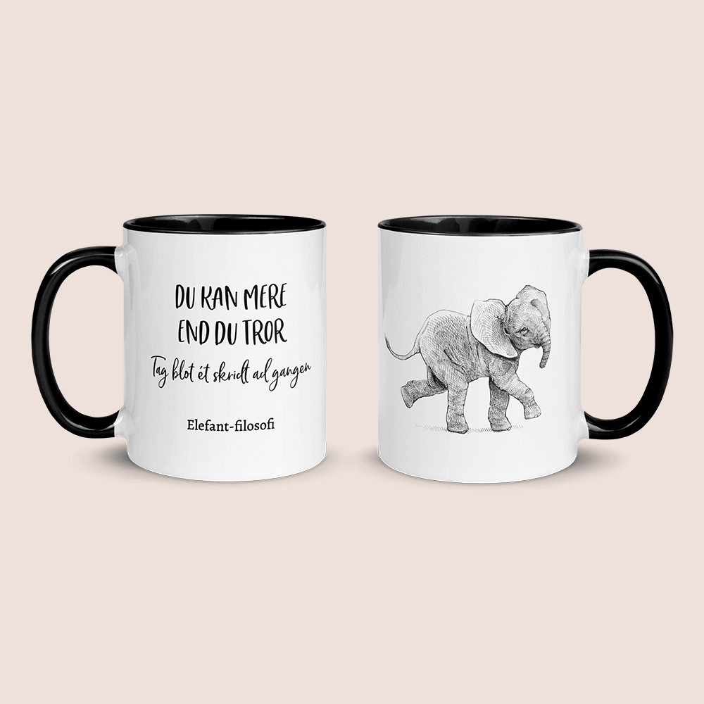 "Du kan mere end du tror" - Krus