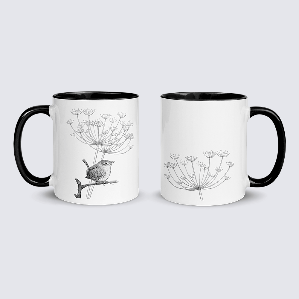 Krus med gærdesmutte