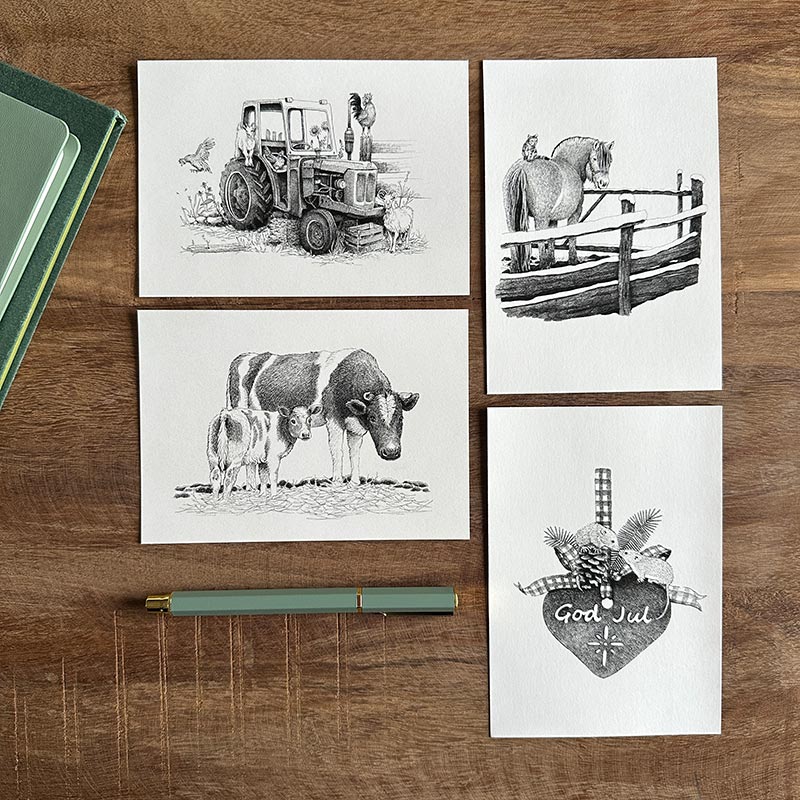 Kortpakke 2 - Livet på gården