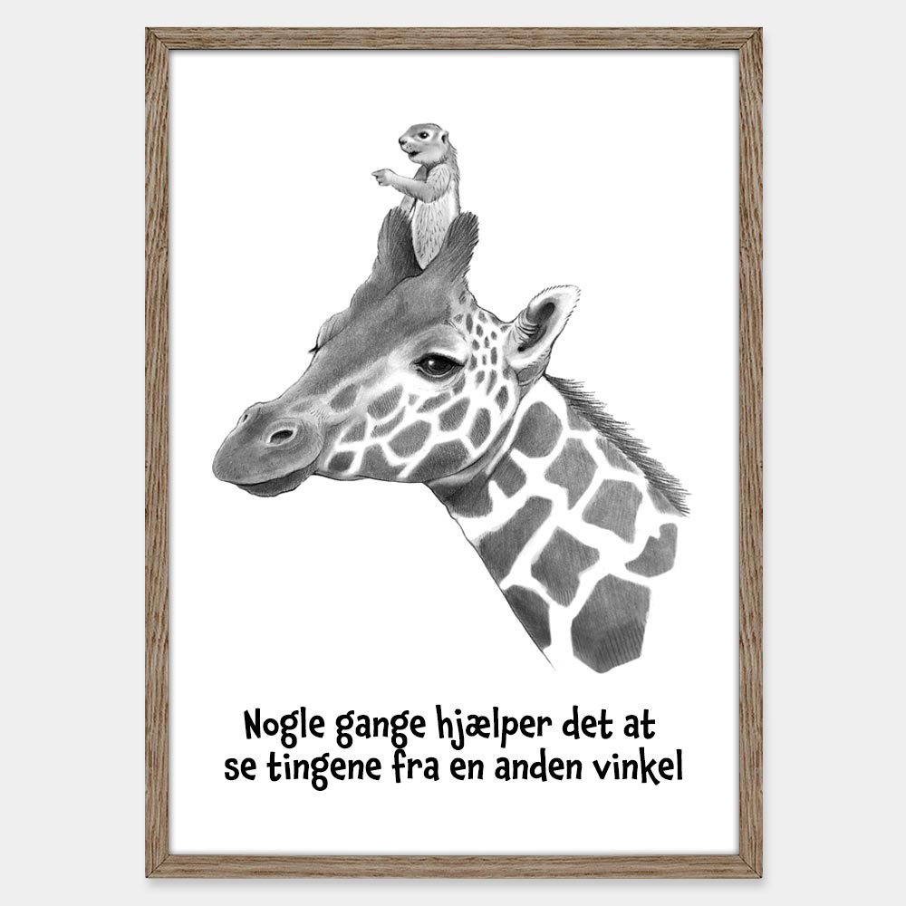 Nogle gange hjælper det at se tingene fra en anden vinkel