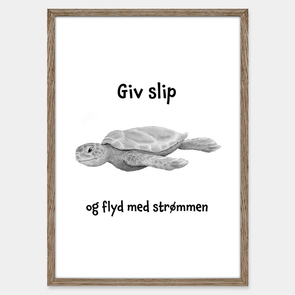 Citat: Giv slip og flyd med strømmen