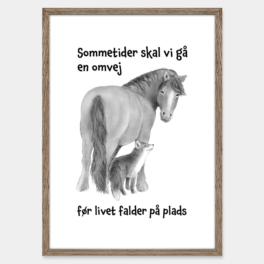 Citat: Sommetider skal vi gå en omvej