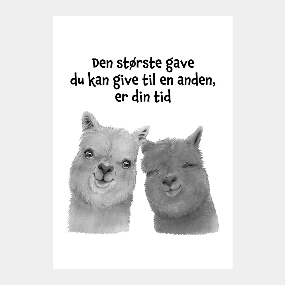 Den største gave er din tid