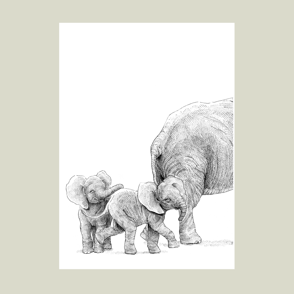 Familieplakat - Samhørighed