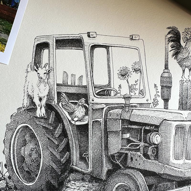 Den gamle traktor