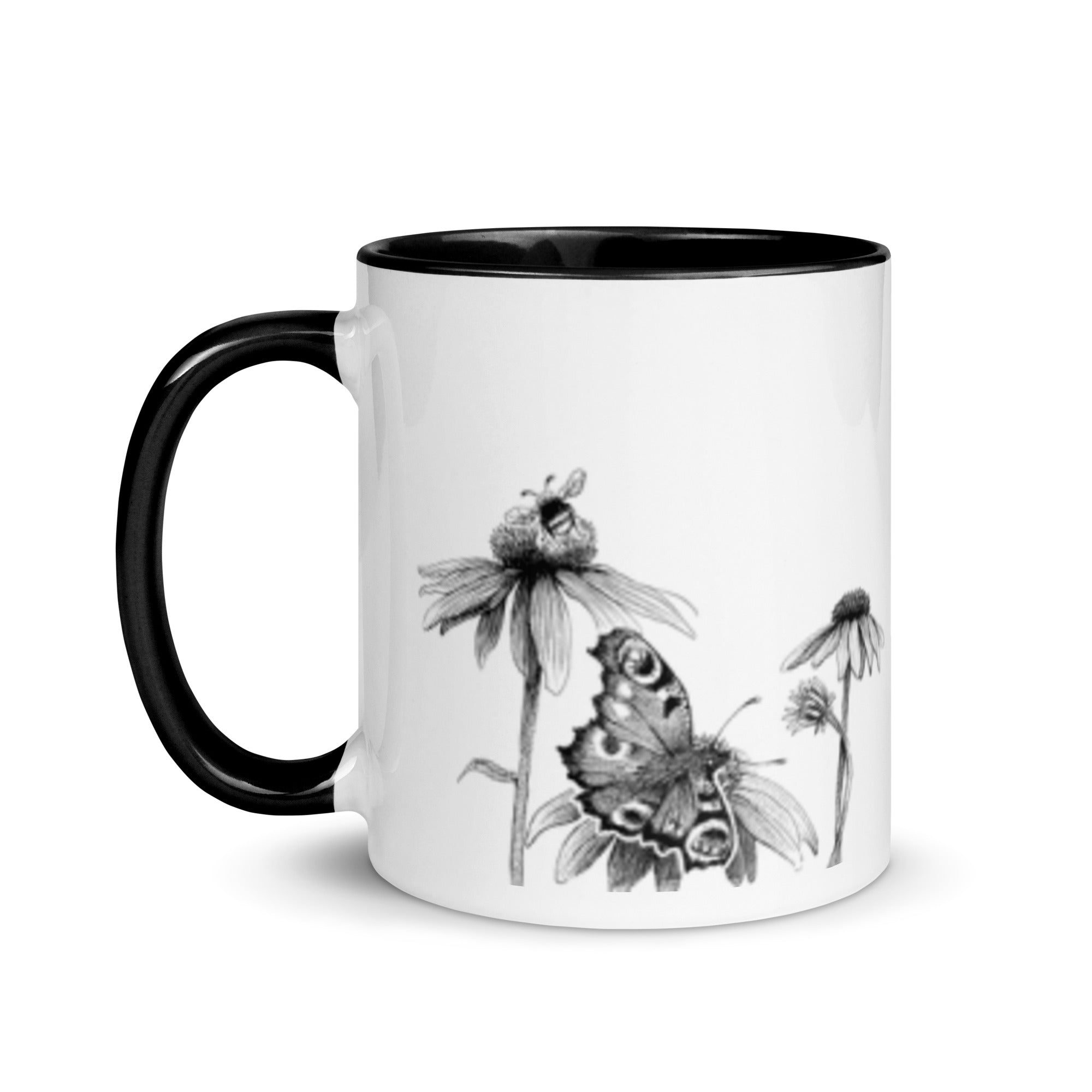 Krus med solsort, brombær og rød solhat