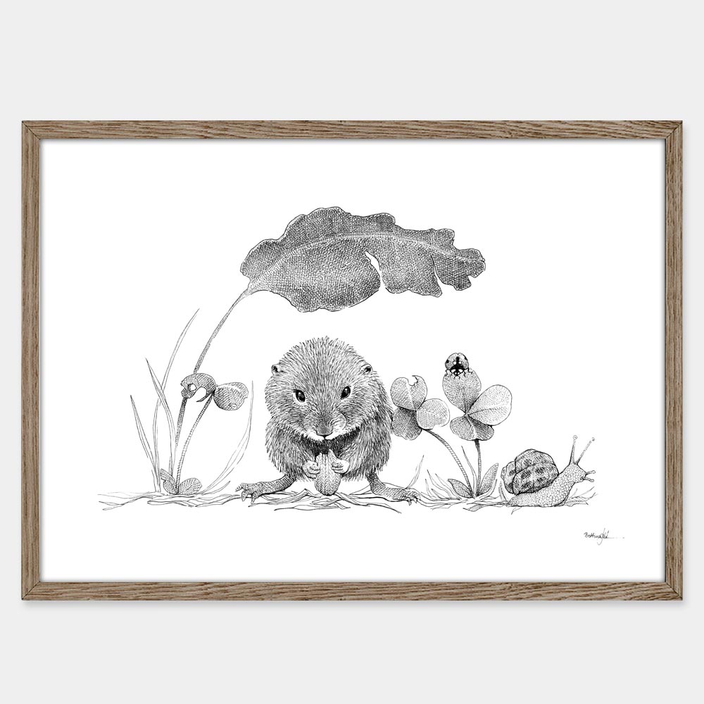 Livet i det høje græs - plakat fra Draw Doodles Study