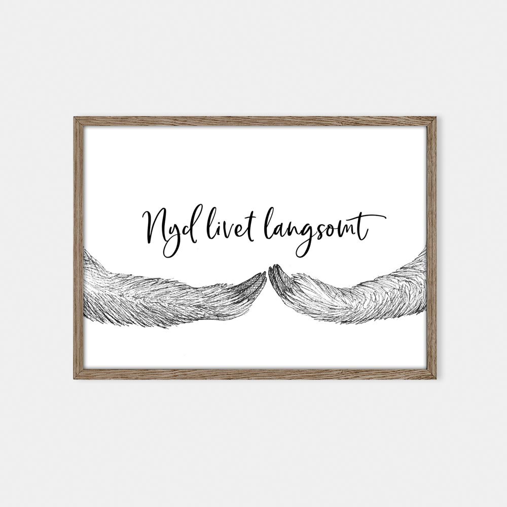 Dovendyrfamilie - inkl. citatplakat