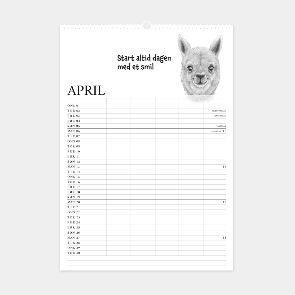 2026 familiekalender - Citater