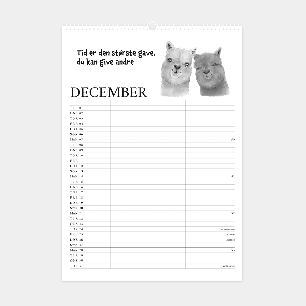 2026 familiekalender - Citater