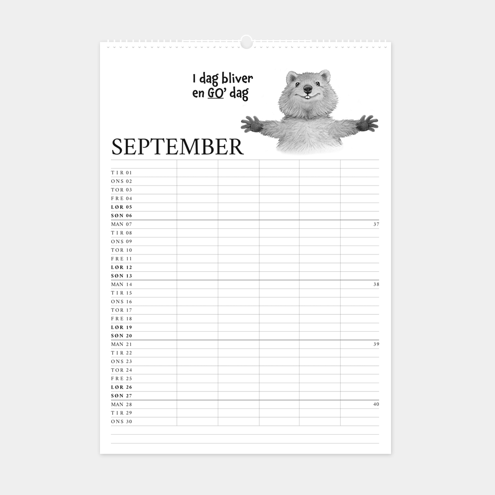 2026 familiekalender - Citater