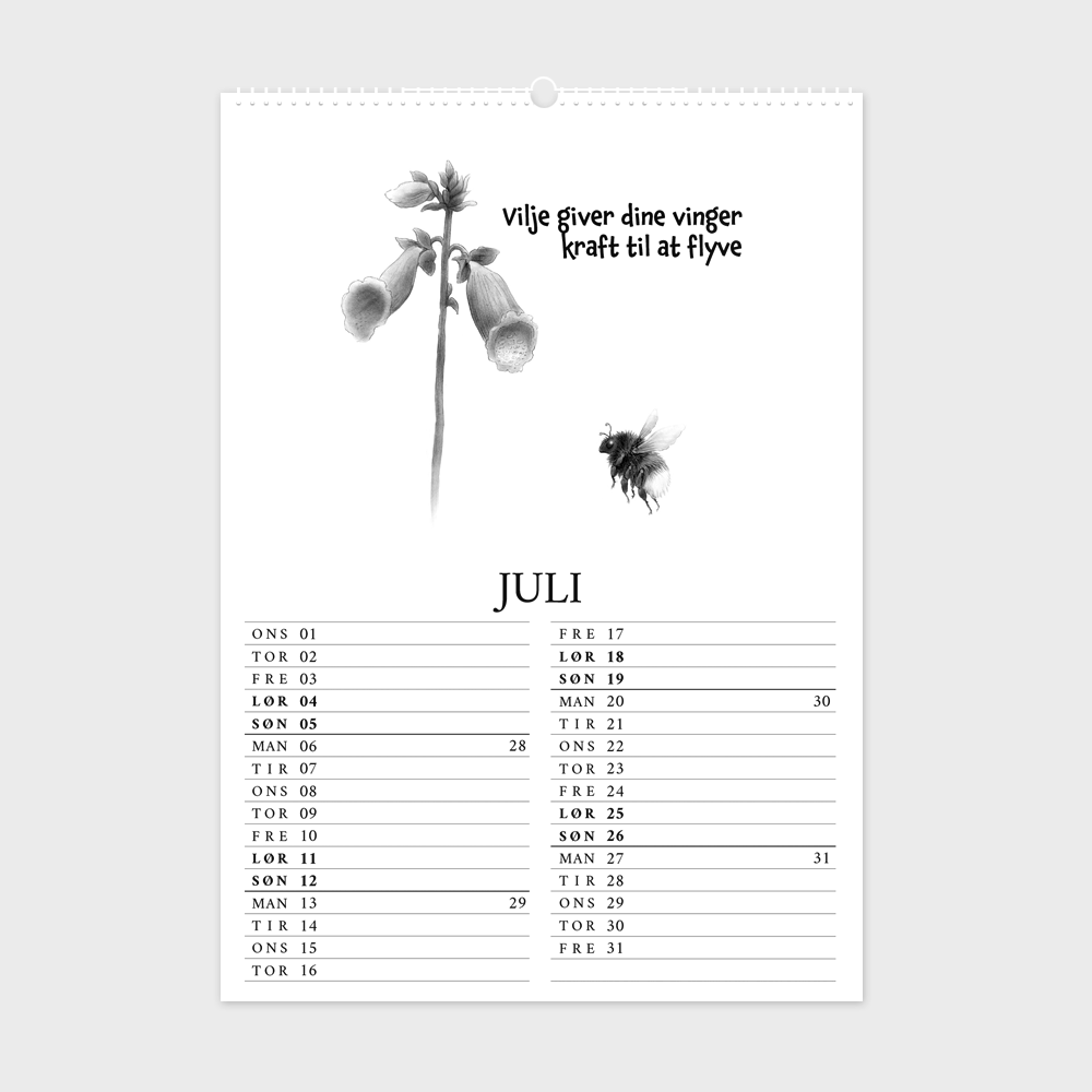 2026 vægkalender - Citater