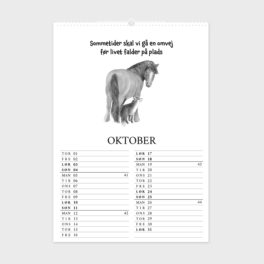 2026 vægkalender - Citater