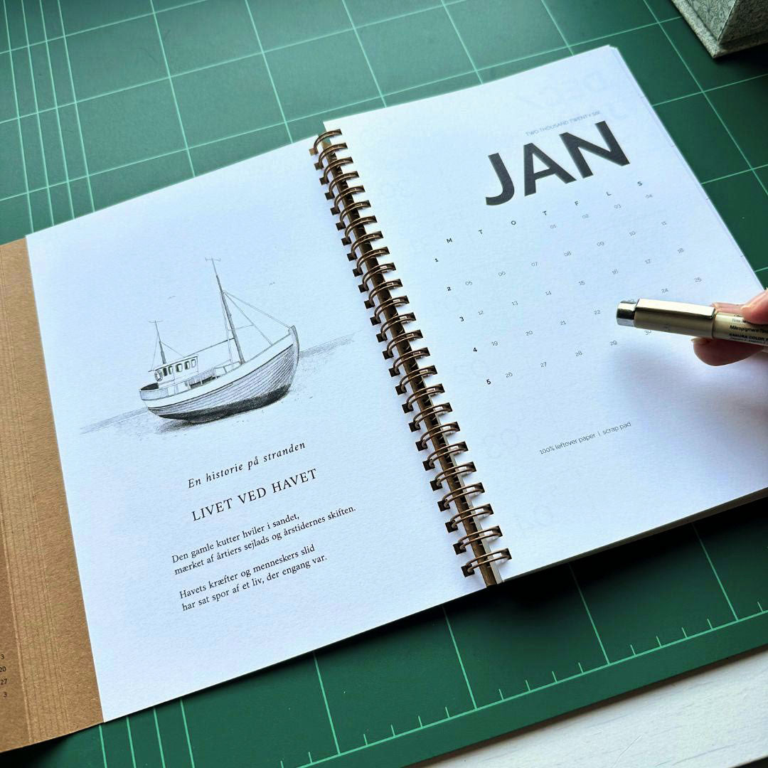 2026 ugekalender - Livet ved havet