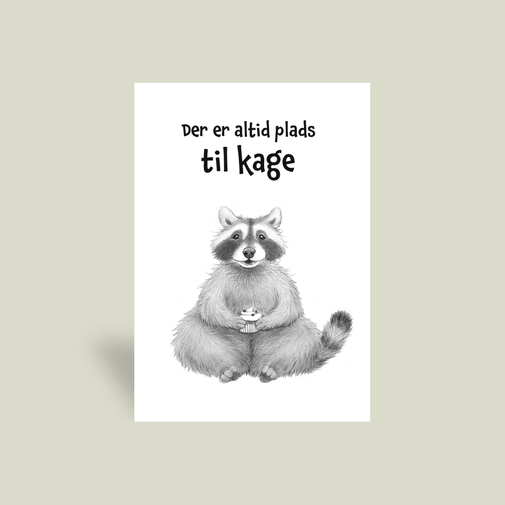 Kort - "Der er altid plads til kage."