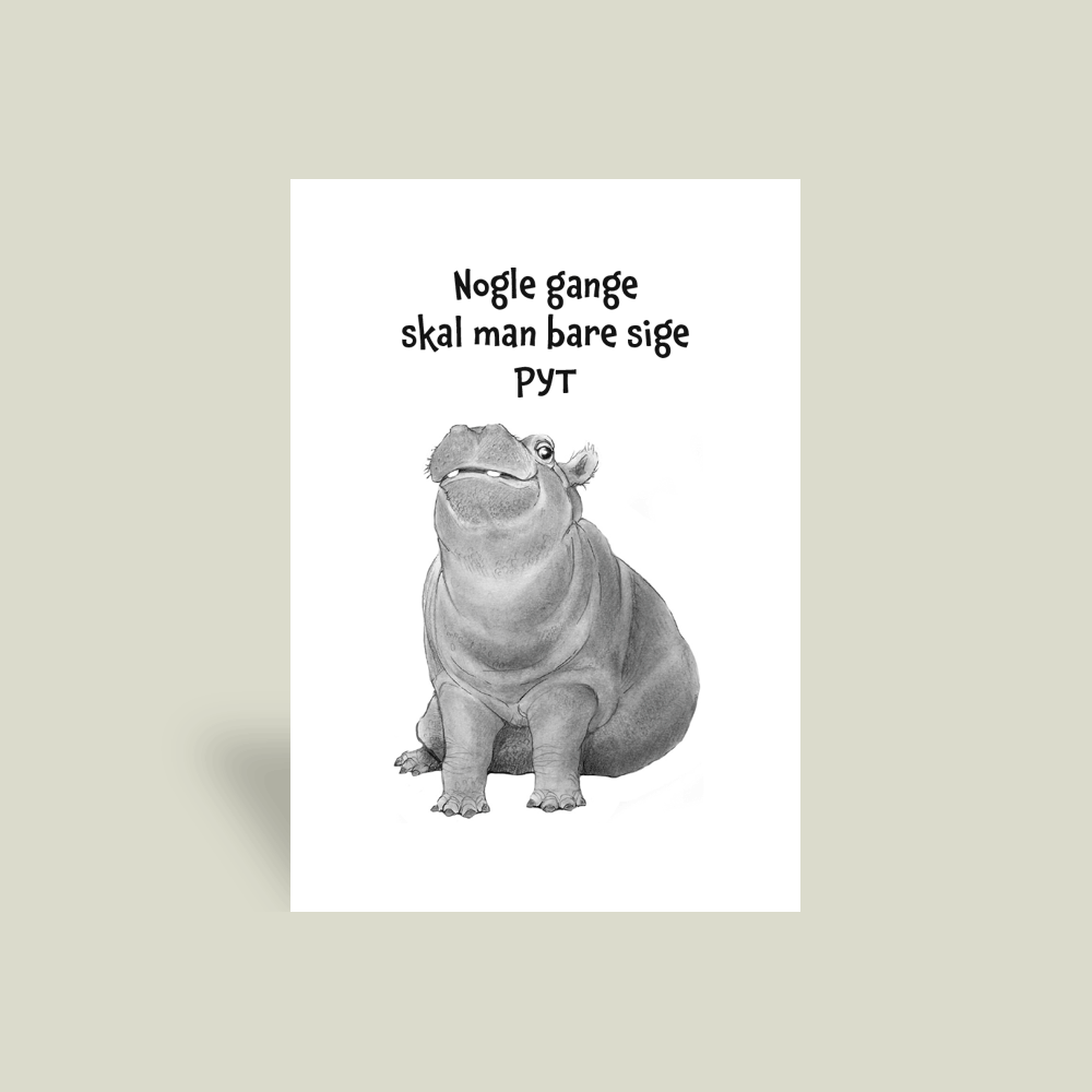 Kort - "Nogle gange skal man bare sige pyt."