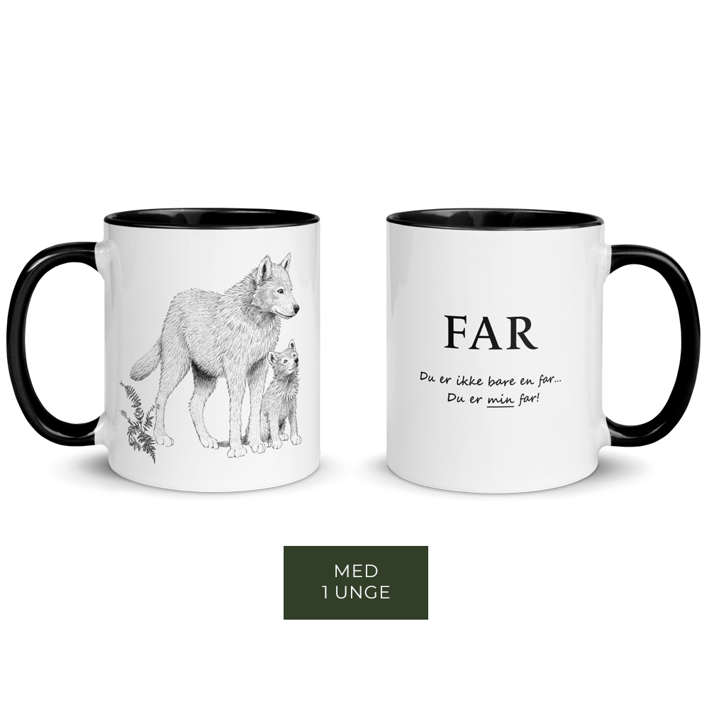Fars krus - Far med 1 unge