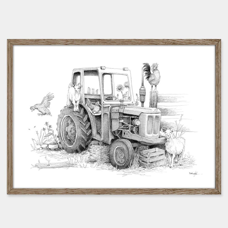 Den gamle traktor