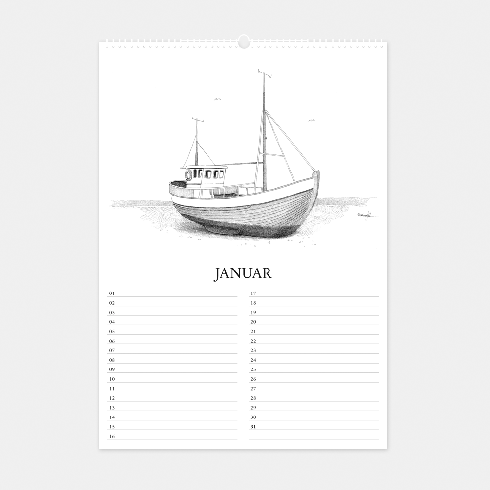 Evighedskalender - Livet ved havet