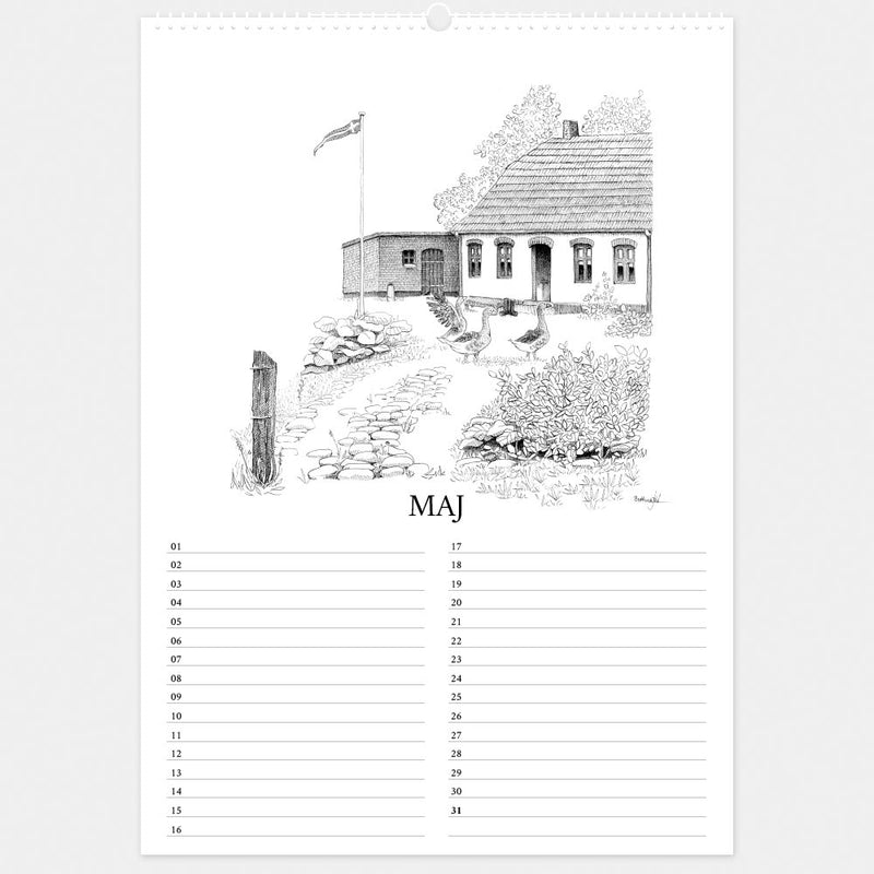 Evighedskalender - LIVET PÅ GÅRDEN