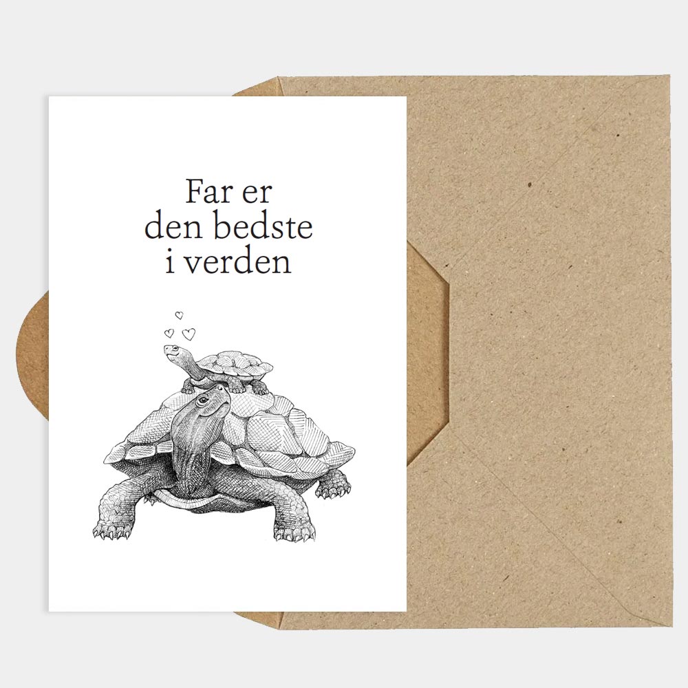 Kort - Verdens bedste far