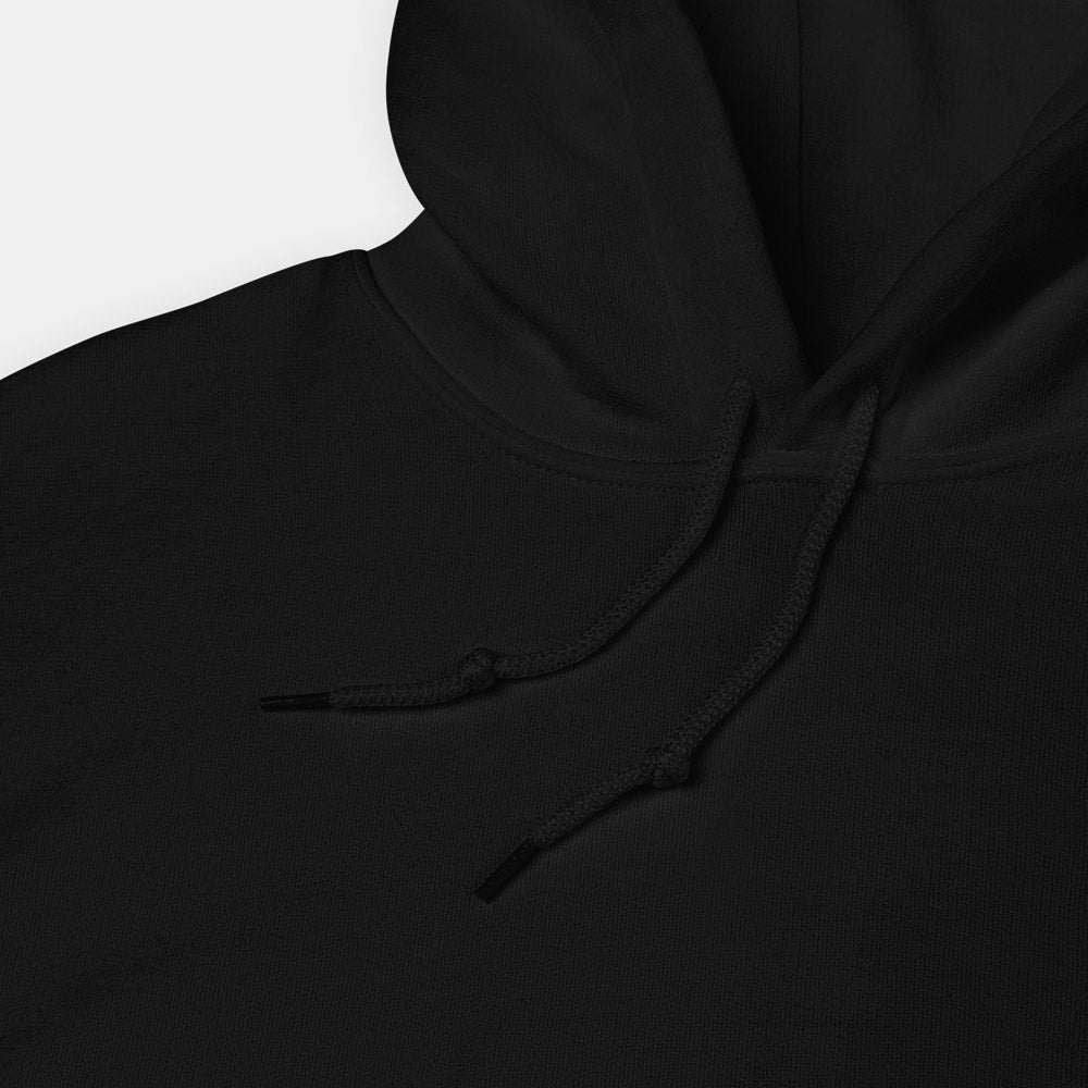 Hoodie med citat - "Hjerne ude af drift"