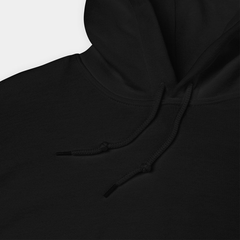 Hoodie med citat - "Du er præcis som du skal være"