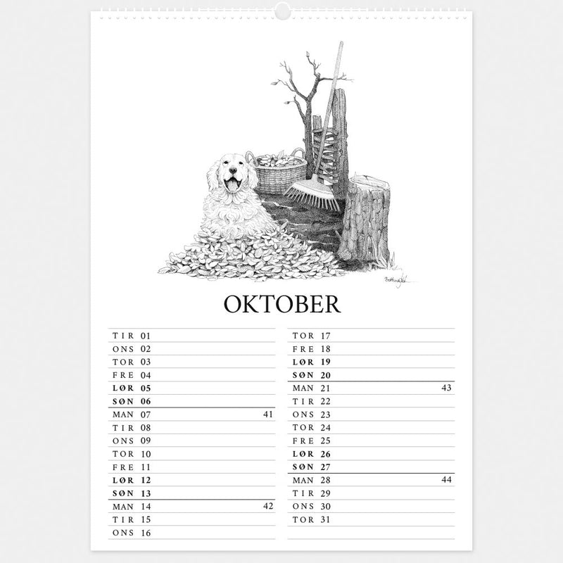 2024 vægkalender