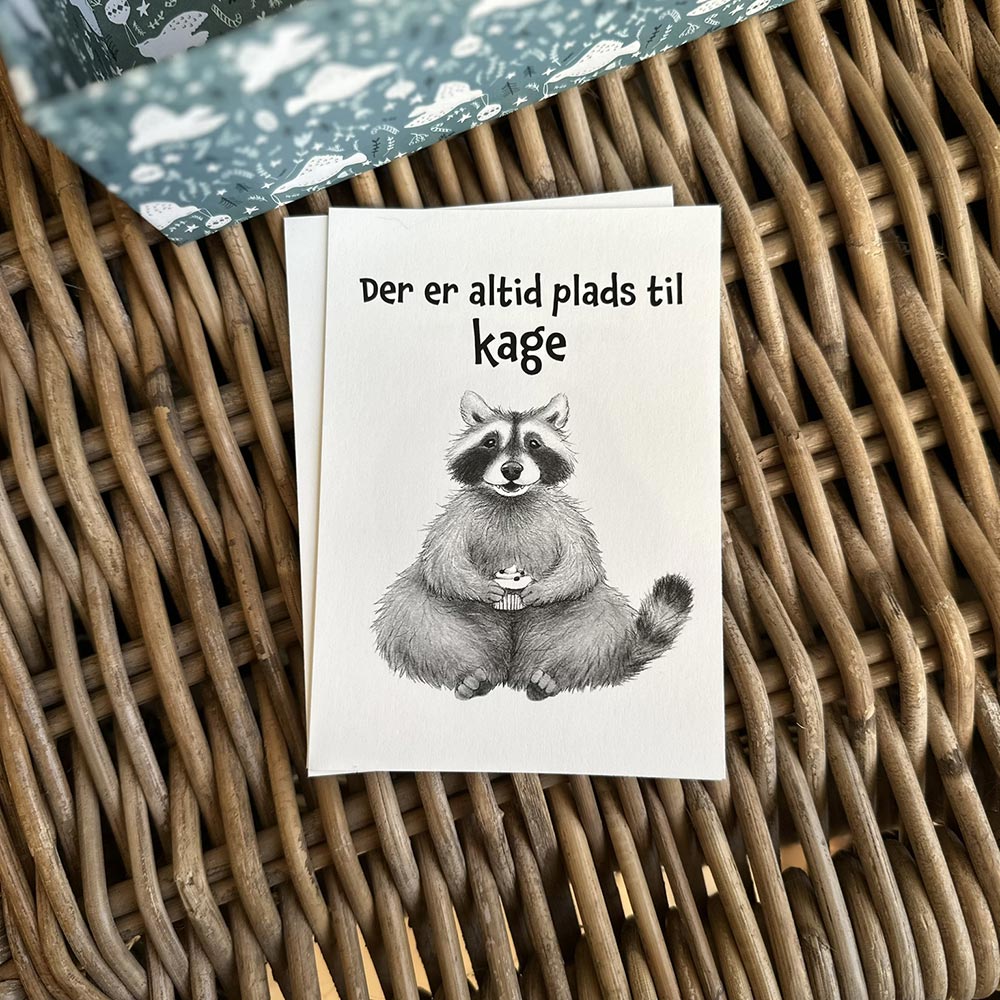 Kort - "Der er altid plads til kage."