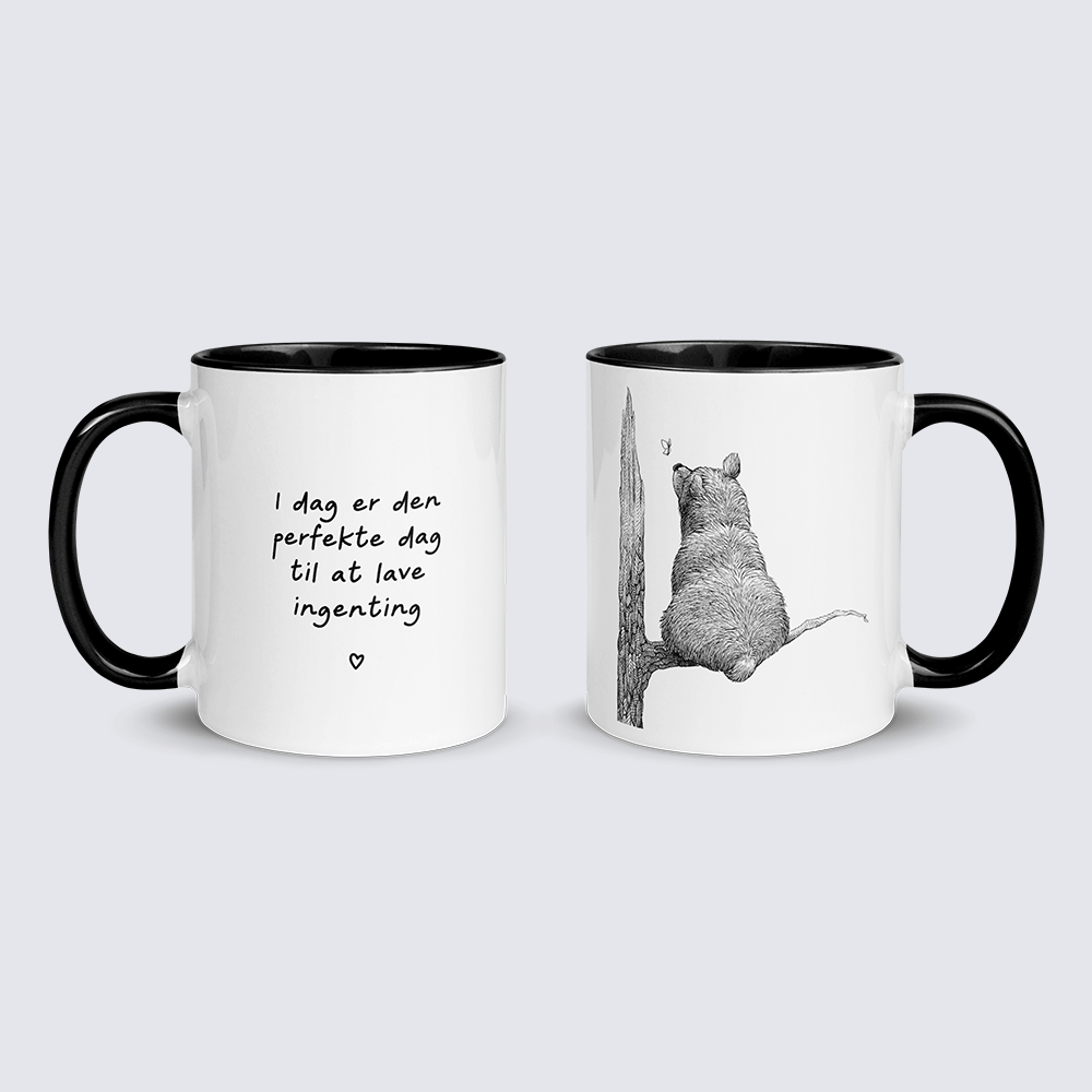 "I dag er den perfekte dag til at lave ingenting" - krus