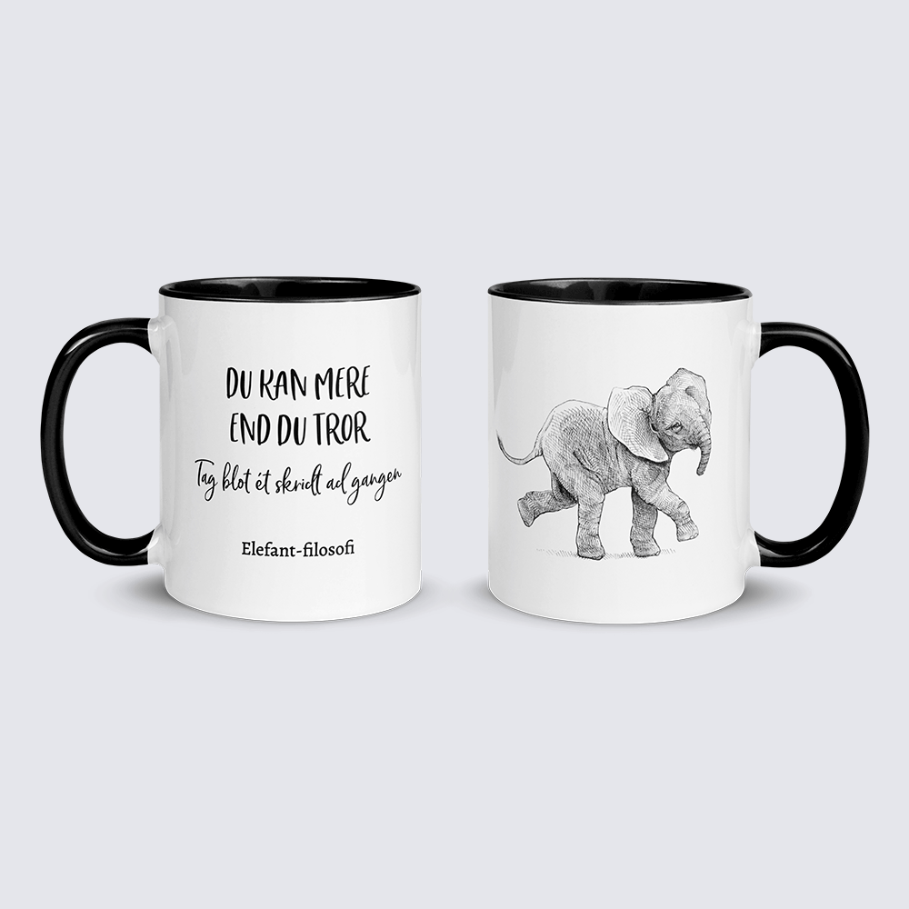 "Du kan mere end du tror" - Krus