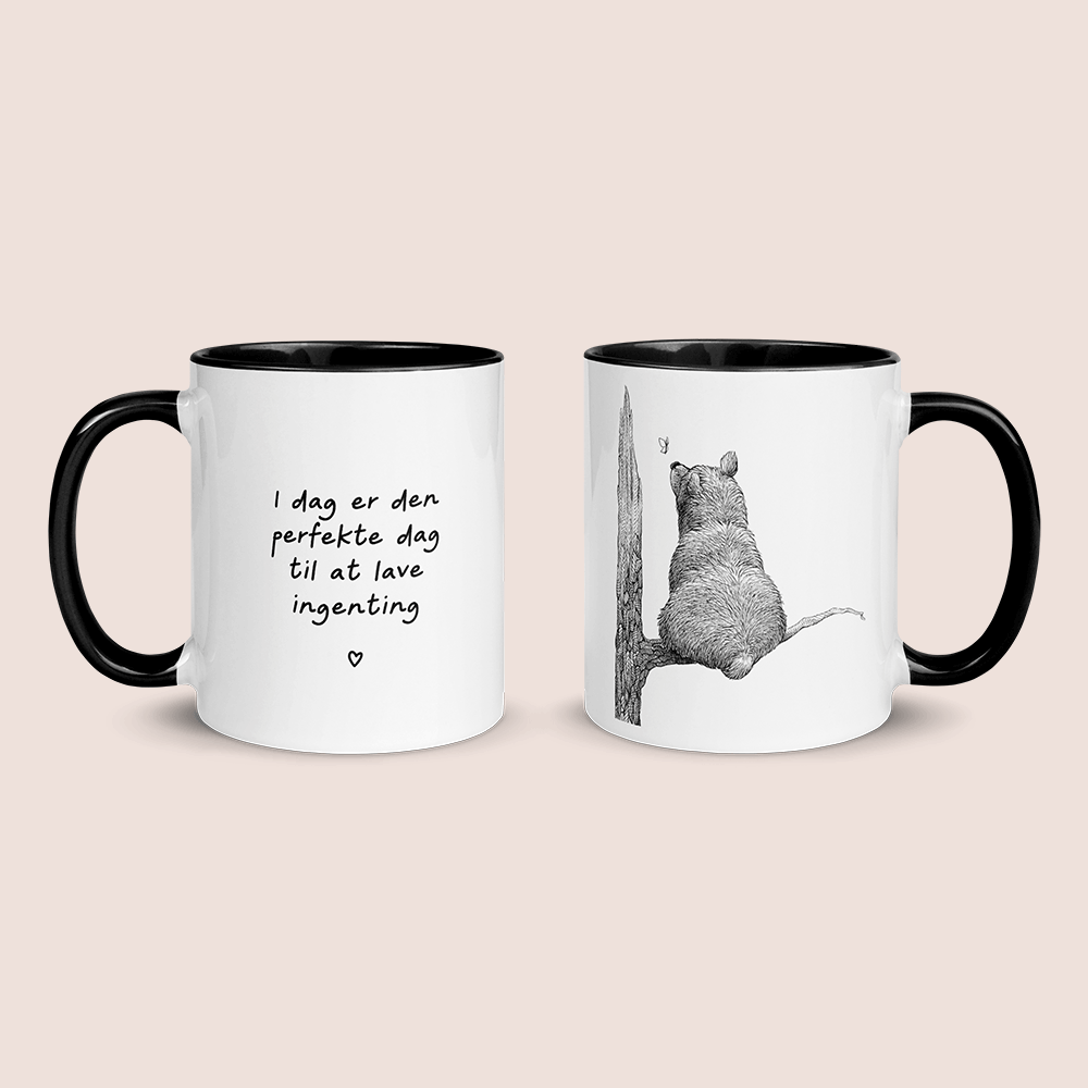 "I dag er den perfekte dag til at lave ingenting" - krus