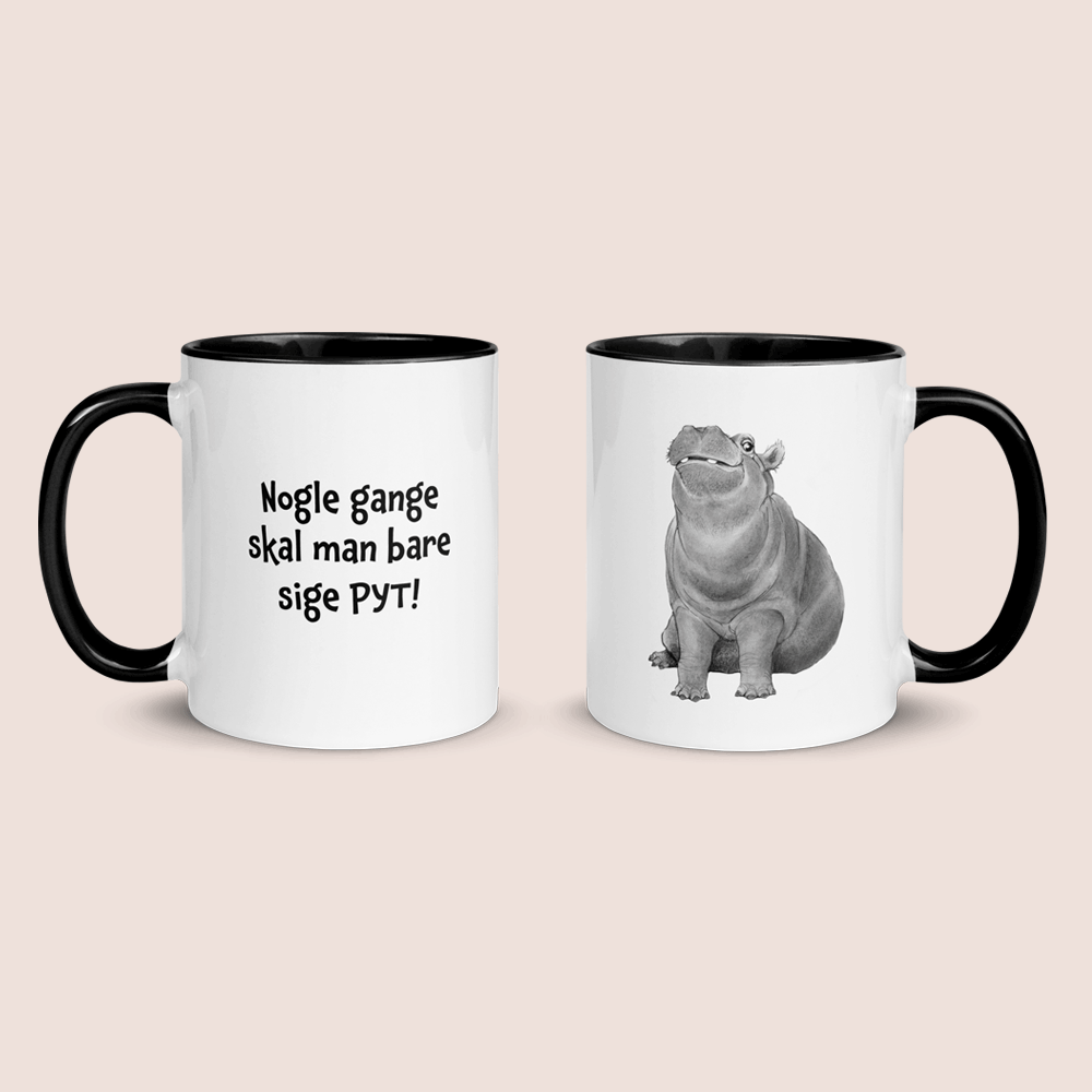 "Nogle gange skal man bare sige pyt" - krus