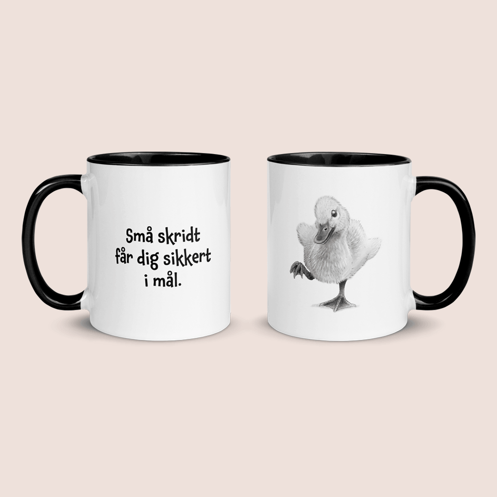 "Tag små skridt" - krus